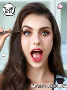 Misslyn 精准眉笔，填充眉毛，勾勒眉形，修饰眉毛，驯服杂乱眉毛，显色度高，易于晕染，轻松填充并塑造自然眉形，质地柔滑，持久显色 - 无动物实验 - 04 Dark Sepia - 查看 6