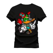 Men T-Shirts - 黑色 - 查看 1