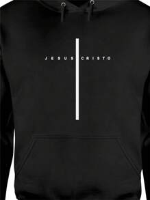 Men Hoodies - 黑色 - 查看 2