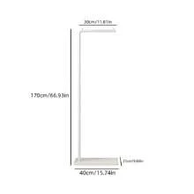 1pc Modern Nordic Coat Rack With Pole & Base For Bedroom, Living Room, Hat Organizer, Simple & Easy Assembly