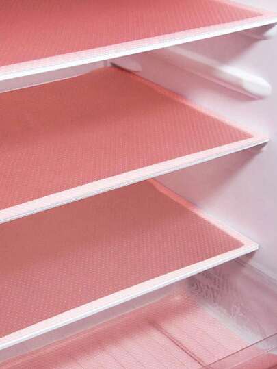 4pcs Refrigerator Liners Mats Washable, Refrigerator Mats Liner Waterproof Oilproof, Fridge Liners For Shelves, Cover Pads For Freezer Glass Shelf Cupboard Cabinet Drawer