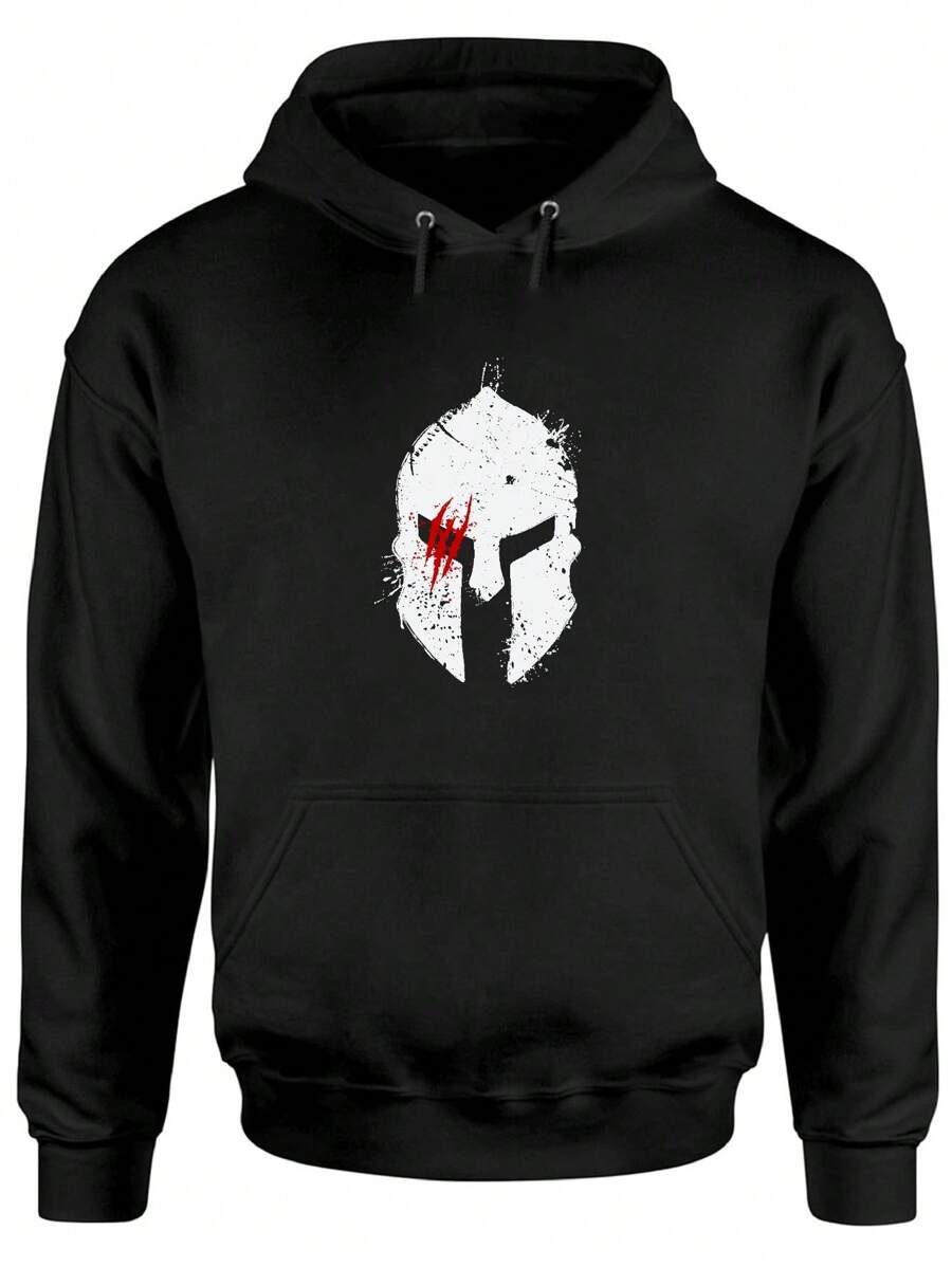 Men Hoodies - 黑色 - 查看 1