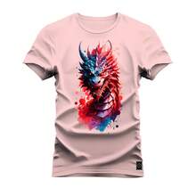 Men T-Shirts - Màu Hồng baby - Xem 1