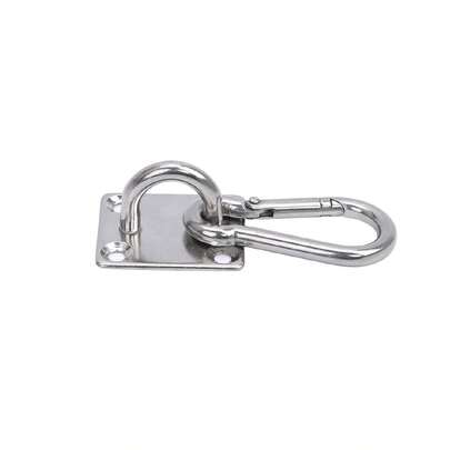 2 móc treo tường hình dạng bất thường, đế kim loại đa năng bằng thép không gỉ chịu lực cao, thích hợp cho người từ 14 tuổi trở lên.