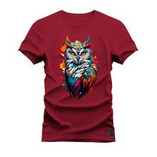 Men T-Shirts - 紅色 - 查看 1