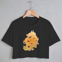 Women T-Shirts - màu đen - Xem 1