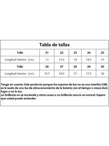 Niños y niñas Universal Casual Shoes Sneakers LED Light Up Shoes - Rosa - Ver 2