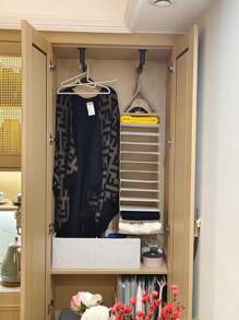 WHICHLIFE 1pc Hanging Clothes Storage Bag, Multifunction Pants Hanging Organizer For Household Decorations Decor Festival Decor Room Decor Home Decor Decor Bedroom Decorbedroom,Organizer,Organiser,Home Storage,White T Shirt Women,Black Pants Women,Ladies Winter Clothes,Dress,Winter Clothes For Ladies,Elegant Woman Dresses,White Shirt For Ladies,Long Sleeve,White Jumpsuit For Women,Spring Dresses For Women,Spring Outfits For Women,Spring,Spring Clothes,Minimalist,Summer Tops - Grey - View 7