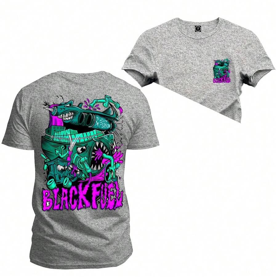 Men T-Shirts - Xám - Xem 1