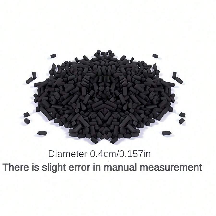 Cylindrical Activated Carbon Particles Removes Odor, Yellow Water