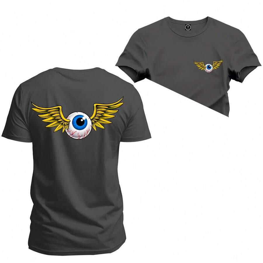 Men T-Shirts - Màu xám đen - Xem 1