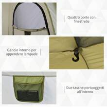 Outsunny Camping Tents - 灰色 - 查看 6