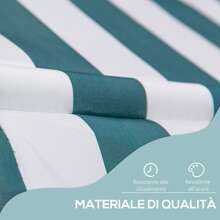 Outsunny Tenda da Sole 2x1.5m per Esterno a Rullo con Manovella, Telaio Telescopico e Angolazione Regolabile