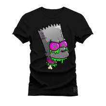 Men T-Shirts - 黑色 - 查看 1