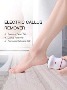 2 PCS Mechanized Callus And Dead Skin Remover - Blanc - Voir 2