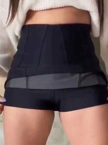 Women Skirts - màu đen - Xem 1