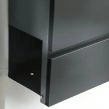 HOMCOM Mailboxes - ダークグレー - チェックする 9