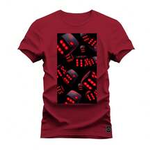 Men T-Shirts - Đỏ - Xem 1