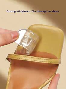 Anti-Slip Insoles For High Heels, Sandals, Loafers, Silicone Gel Heel & Forefoot Pads, Heel Liners, Blister Prevention, In Between Shoe Sizes, Insoles For Heel & Ball Of Foot - Clear - View 7