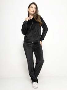 Women Two-Piece Outfits - Black - View 3