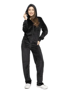 Women Two-Piece Outfits - Black - View 1