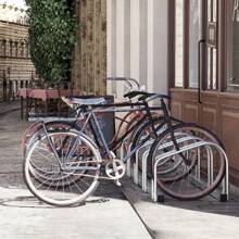 HOMCOM Bike Racks & Holders - Silver - View 1