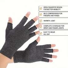 1 Pair Of Unisex Compression Gloves With A Compression-Style Fingerless Design And Breathable Fabric.,Black Gloves, Gym, Sport, Gym, Home Exercise, Women's Gym Gloves, Boxing Gloves, Gym Gloves, Gym Gloves, Men's Gym Gloves