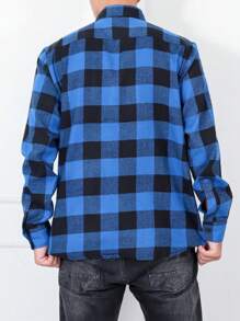 Men Shirts - Màu xanh lam - Xem 2