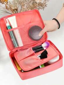 Màu xám Túi mỹ phẩm Túi trang điểm Du lịch Túi trang điểm Túi mỹ phẩm Đối với Nhà  Sử dụng Trường học Trang điểm bộ dụng cụ Ký túc xá Túi mỹ phẩm Những điều cần thiết khi đi du lịch Dung lượng lớn Túi mỹ phẩm Quý cô Túi mỹ phẩm Hộp đựng mỹ phẩm Lưu trữ du lịch Túi mỹ phẩm Trang điểm Lưu trữ Túi vệ sinh Đa chức năng Cái túi Tiếp tục Cái túi Túi xach tay - Nhiều màu - Xem 6