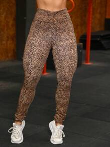 Women Sports Leggings - Amarillo Mostaza - Ver 7