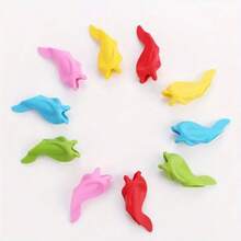 20pcs Fish Grips Pencil Writing Aid For Pen Ergonomic Writing Aid For Universal Pencil Grips - Multicolor - View 6