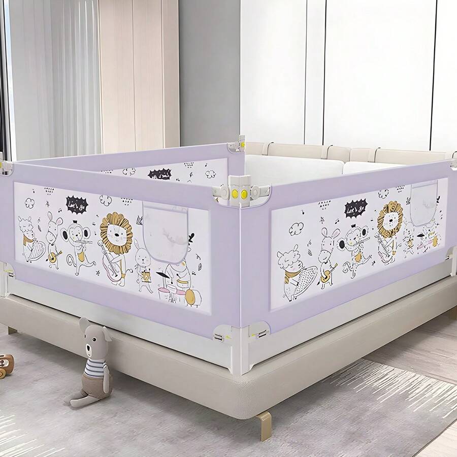 Barandal Para Cama Marca Barandal Seguridad Niños Protector
