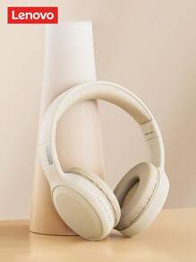 Lenovo TH30 Passive Noise-Proof Over Ear HiFi Stereo Headphones With Low Latency, Gaming, Calling, Mic, Control Button And Sports Wireless Earphones - Black - View 12