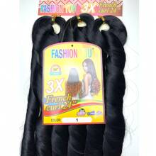FASHION YOU Synthetic Extensions - Noir - Voir 3