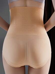 3入組高腰無縫收腹塑身衣，腰部束腰帶提臀三角褲內著，產後肚帶束腹帶 - 彩色 - 查看 5