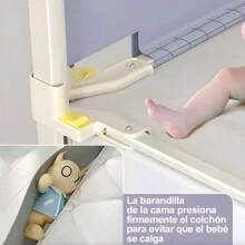 Barandal Para Cama Marca Barandal Seguridad Niños Protector