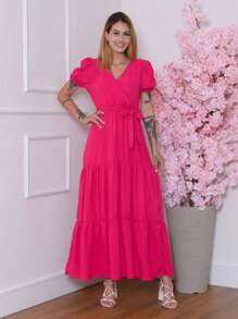 Women Dresses - Bụi hồng - Xem 2