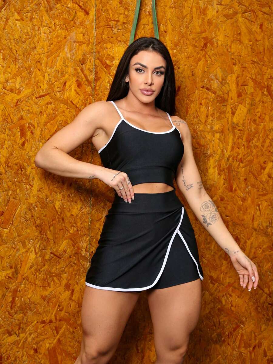 Women Sports Sets - 白色 - 查看 1