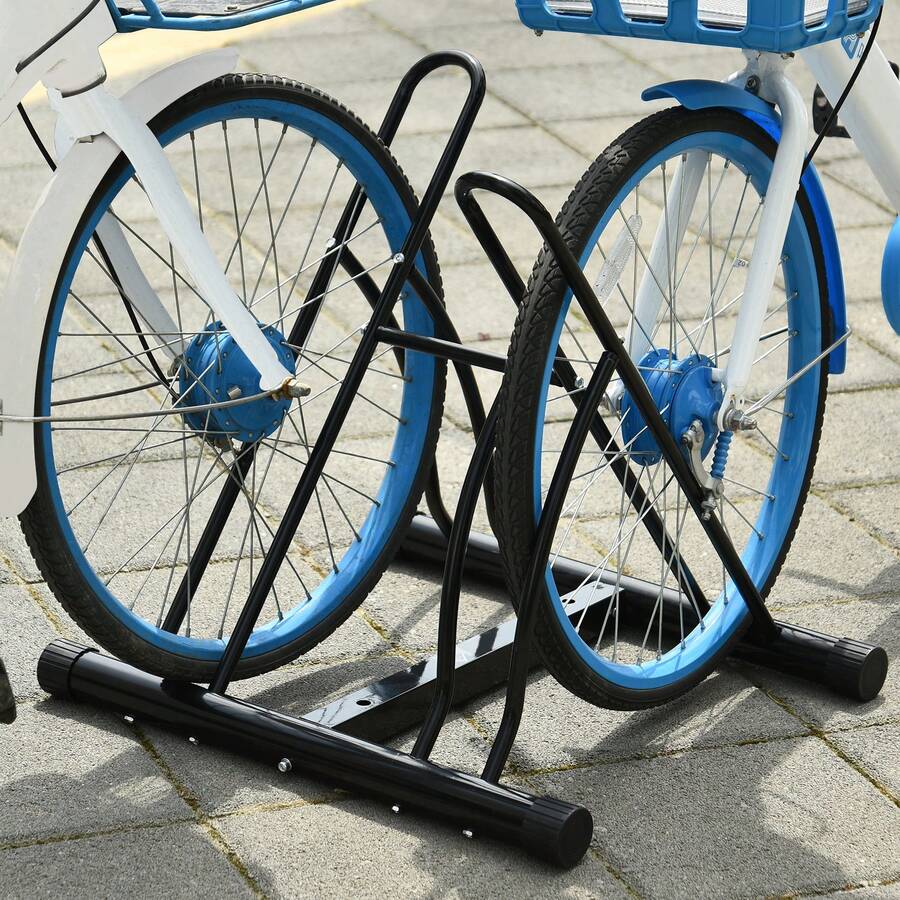 HOMCOM Bike Racks & Holders - Black - View 1