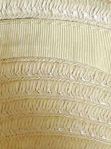 LEAJOURNO. 1pc Women's Sun Hat With Wide Brim, Korean Style, Beach Vacation Essential, Net Celebrity Style, Fresh And Versatile - Khaki - View 10