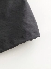 MARC&JANIE 少女山地風格戶外透氣速乾連身裙,帶大口袋,適用於春季