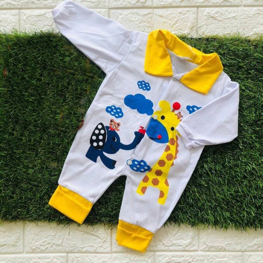 Baby Boys Jumpsuits - 黃色 - 查看 1