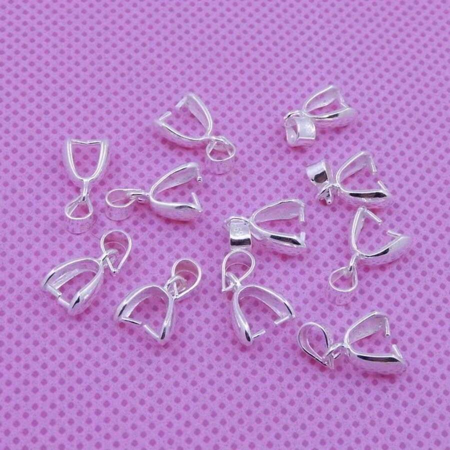 20 cái Bán sỉ MẠ Vật rủ xuống Phụ kiện trang sức Tai Kẹp Tiếp nối Chiều dài 13mm - Vàng - Xem 1