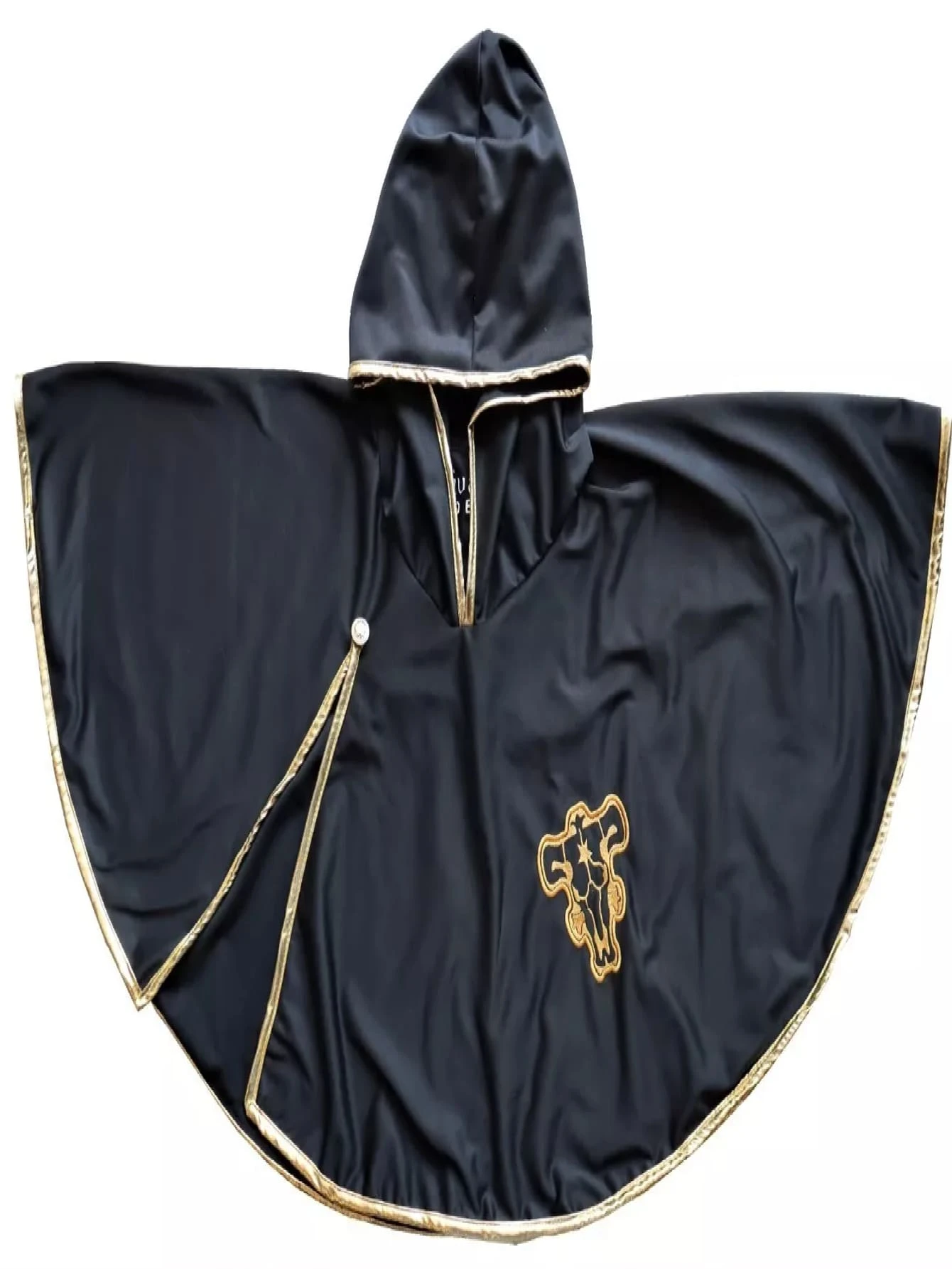 Capa Black Clove Asta Black Bull Toros Negros Cosplay - Negro - Ver 1