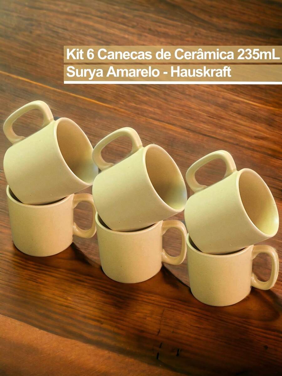 Cups - 黃色 - 查看 1