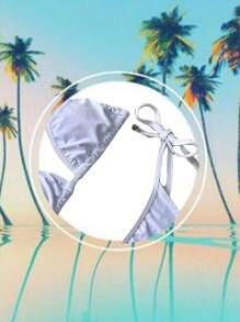 Young Girls Bikini Sets - 白色 - 查看 3