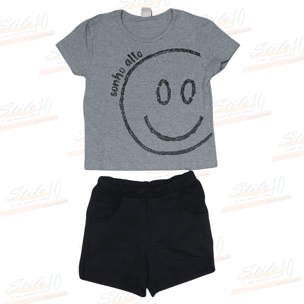 Tween Girls Sweater Co-Ords - Xám - Xem 1