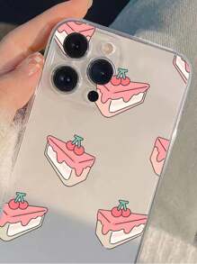 1 pieza Funda de teléfono de TPU pintada de forma minimalista compatible con iPhone 15, compatible con iPhone 15 Pro y compatible con iPhone 15 Pro Max, versión internacional, no la versión nacional - Multicolor - Ver 5