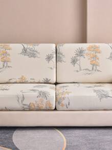 1pc Sofa Cover, Stretchable, Universal Sofa Cushion Dustproof Cover, L-Shaped Sofa Cover For Four Seasons