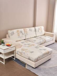 1pc Sofa Cover, Stretchable, Universal Sofa Cushion Dustproof Cover, L-Shaped Sofa Cover For Four Seasons